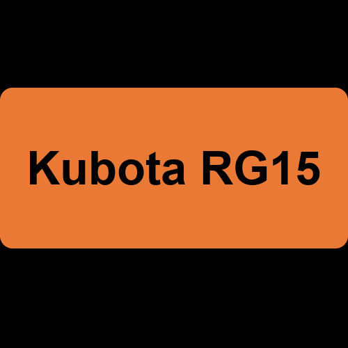 Kubota RG15